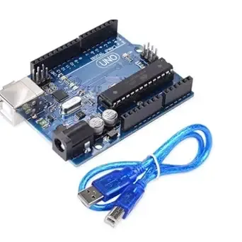 UNO R3 SMD Development Board ATMEGA328PB CH340G Compatible with Arduino IDE (Without USB Cable) – Prototyping Board for DIY Electronics